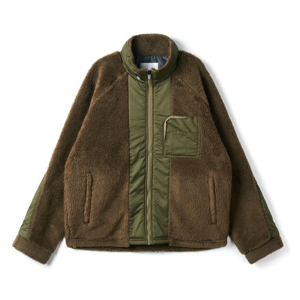 [M] 마모트캐피탈 24FW 보아 플리스 자켓 올리브