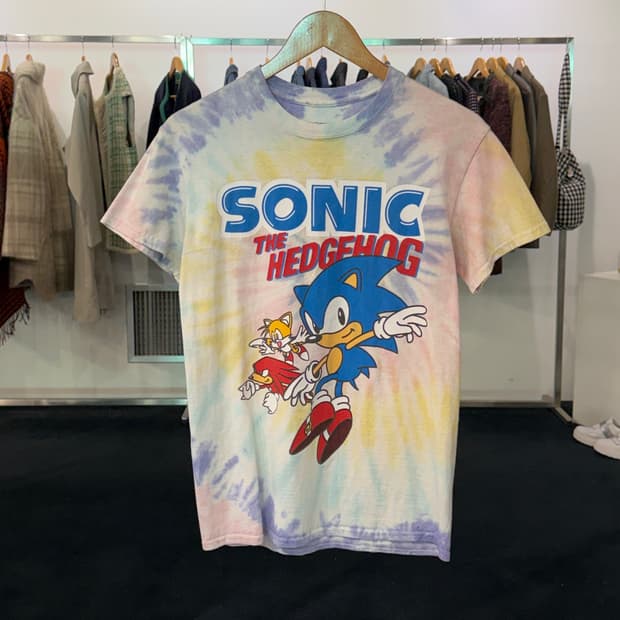 [S] SEGA 소닉 타이다이 반팔티셔츠