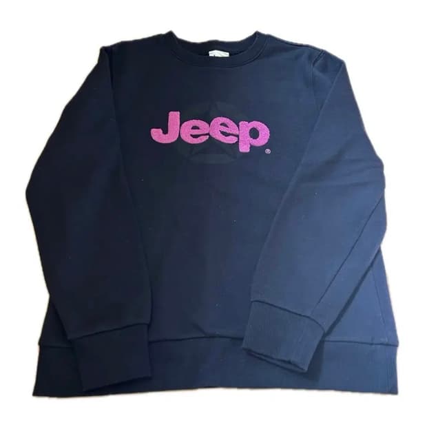 지프 뽀글로고 맨투맨 s