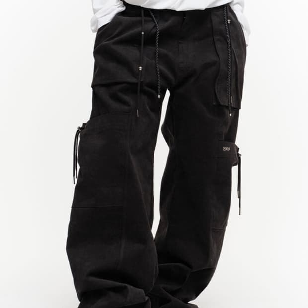 2000아카이브스 REMY POCKET PANTS 포켓팬츠 블랙 