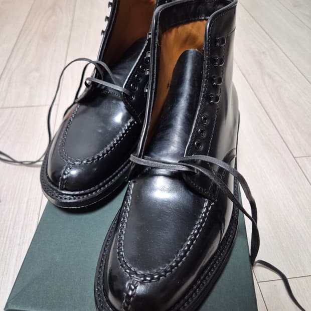 알든 탱커부츠 블랙쉘코도반 6.5D