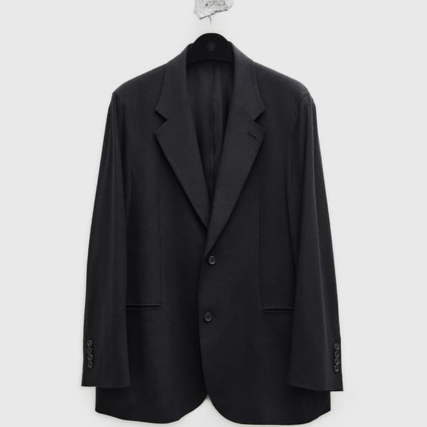 유스 실크 테일러드 블레이저 자켓 