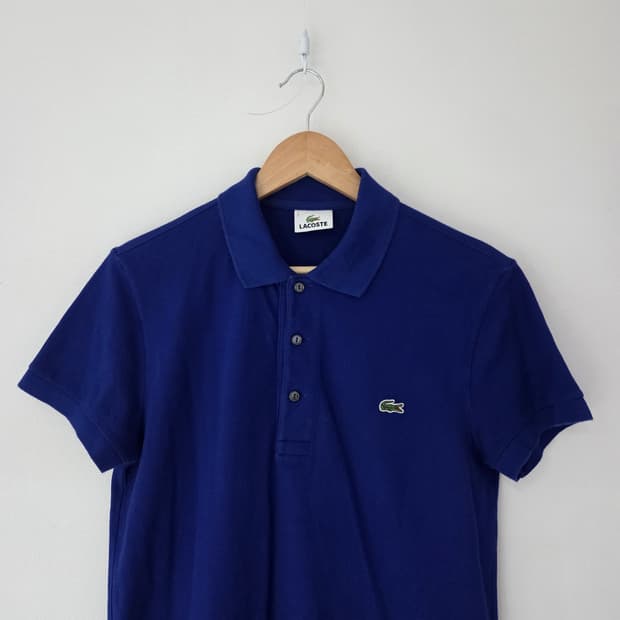 라코스테 코발트블루 여성 반팔카라티(66사이즈)