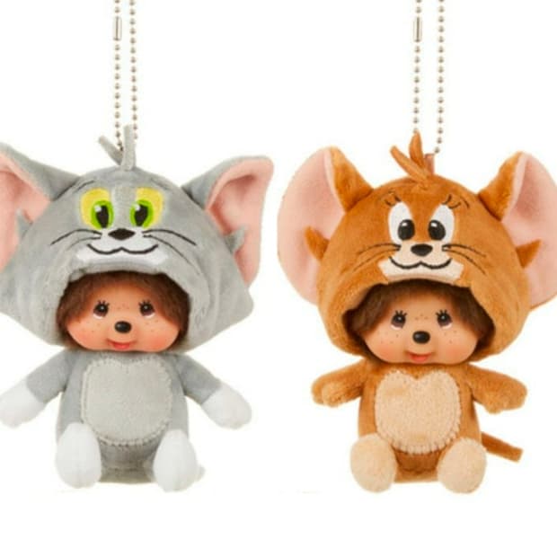 톰과 제리 몬치치 콜라보 인형 키링 세트판매