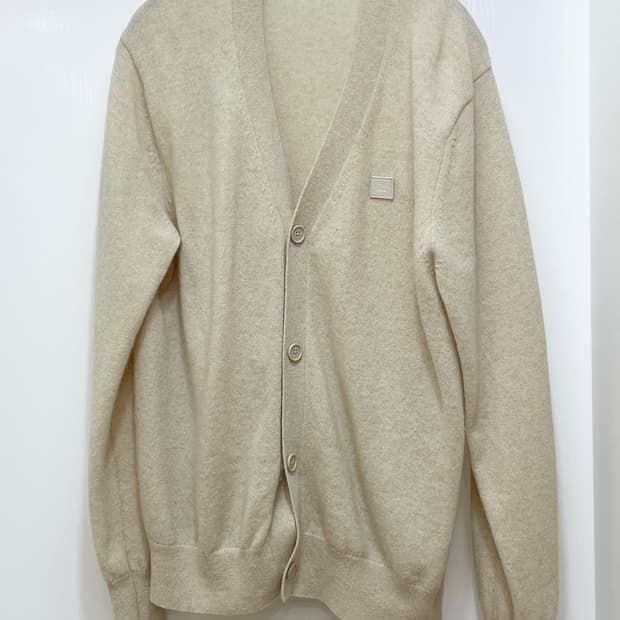 아크네스튜디오 가디건 오트밀 멜란지 M