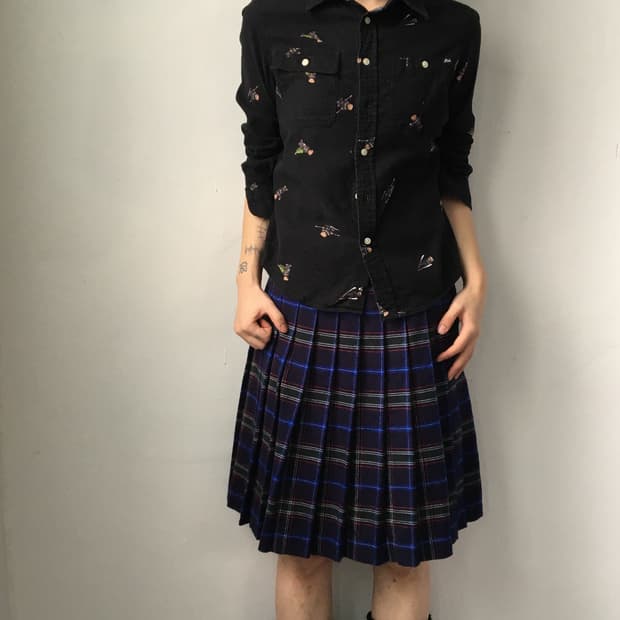 Polo bear pattern shirt