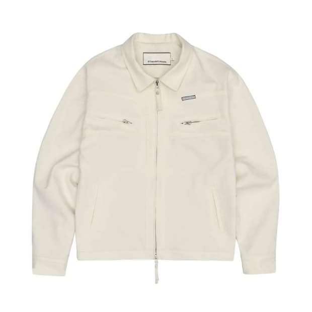 새상품) 더바이닐하우스 BABBIT WORK JACKET CREAM