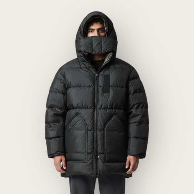 50/ 알레그리 라이너 후디드 경량 패딩점퍼