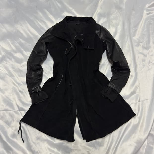 Kmrii OOs archive vkei leather coat