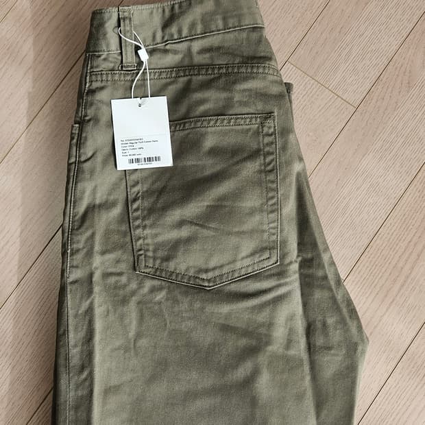 스테디에브리웨어 트윌코튼 치노 팬츠 올리브
