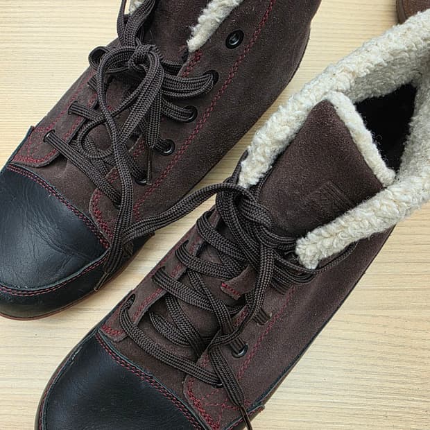 파타고니아 털 방한 스니커즈 부츠 UK8