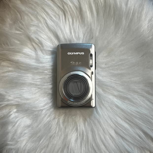 *미품/한글* olympus 뮤 7040 베이지 빈티지 디카