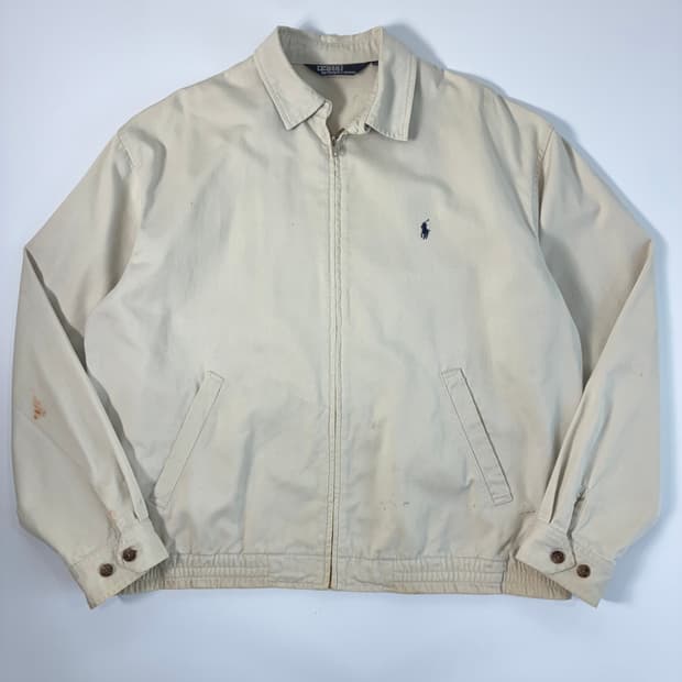 Polo 폴로 랄프로렌 90's 크림 아이보리 스윙톱 자켓