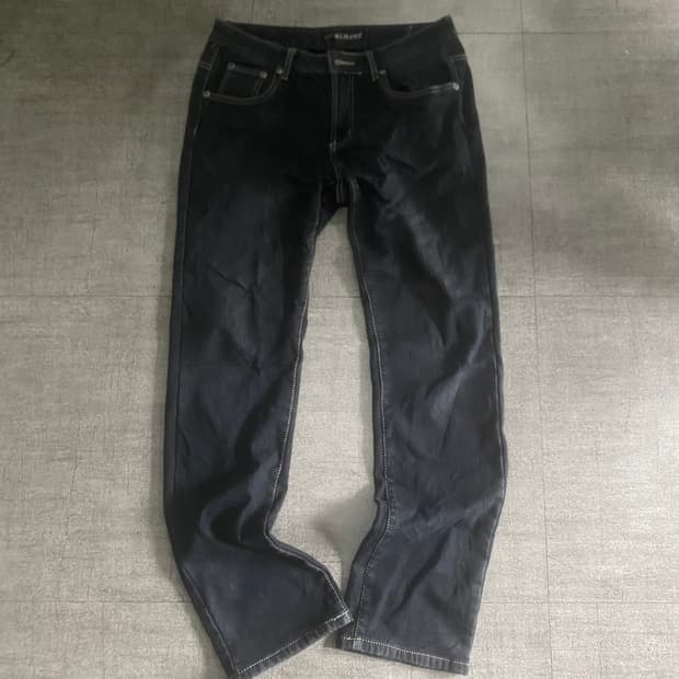 일본빈티지 Allblacks 올드스쿨아메카지스트릿 데님팬츠