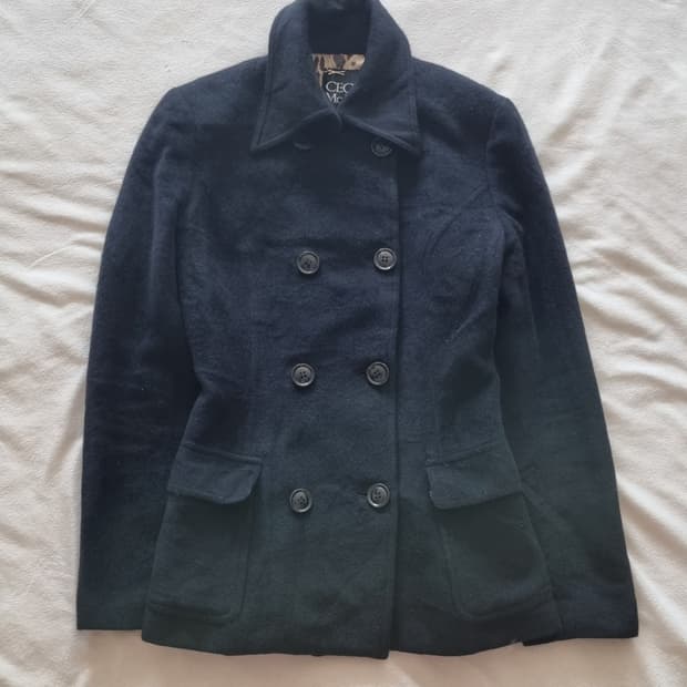 빈티지 세실맥비 갸루 블랙 코트