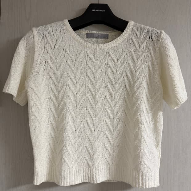 에잇세컨즈 반팔 니트