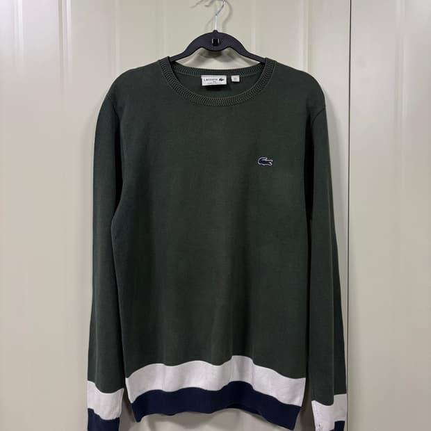 라코스테 made in france 니트