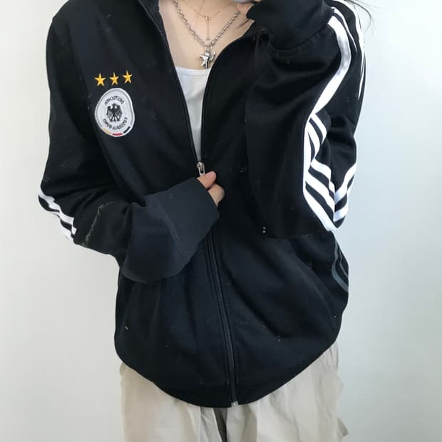 Adidas 아디다스 블랙 독일 트랙탑