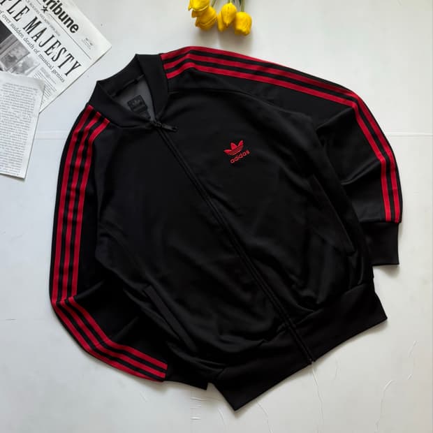adidas 아디다스 빈티지 슈퍼스타 트랙탑 져지 