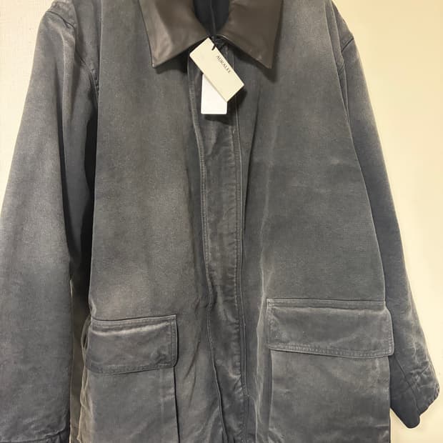 오라리 25FW 코튼덕 블루종 5사이즈 새제품