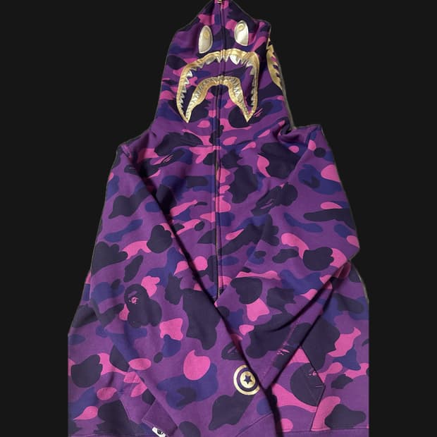 베이프 후드집업