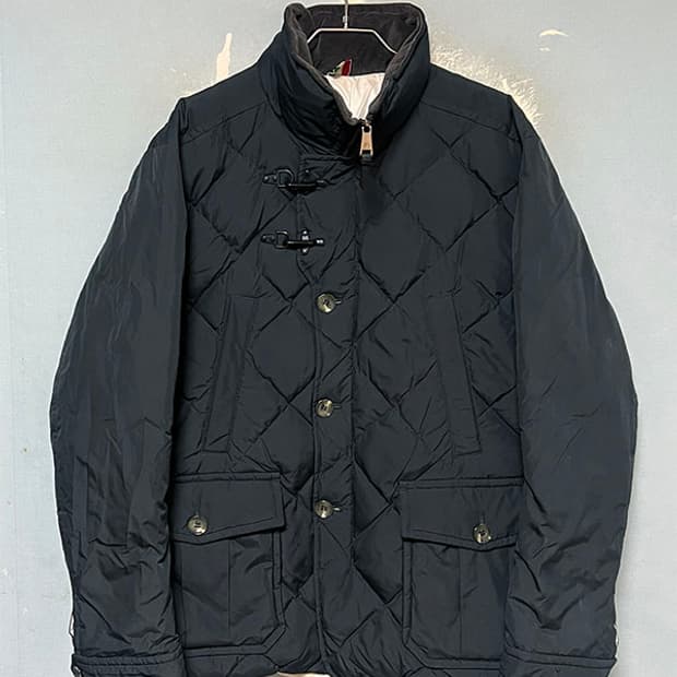 일꼬르소 남자 퀼팅 누빔 패딩점퍼 구스 캐주얼 XL 105