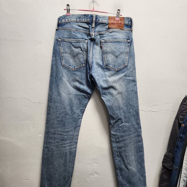 리바이스 501ct 컷팅진 청바지