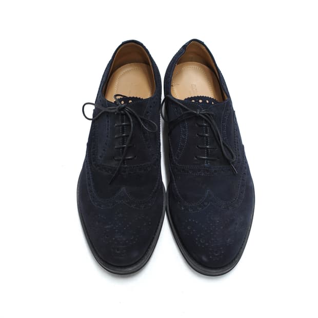 Giorgio Armani Suede Brogues Derby Shoes