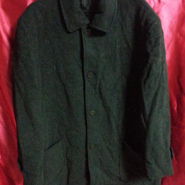 GV2 남성 울 롱코트 블랙 100