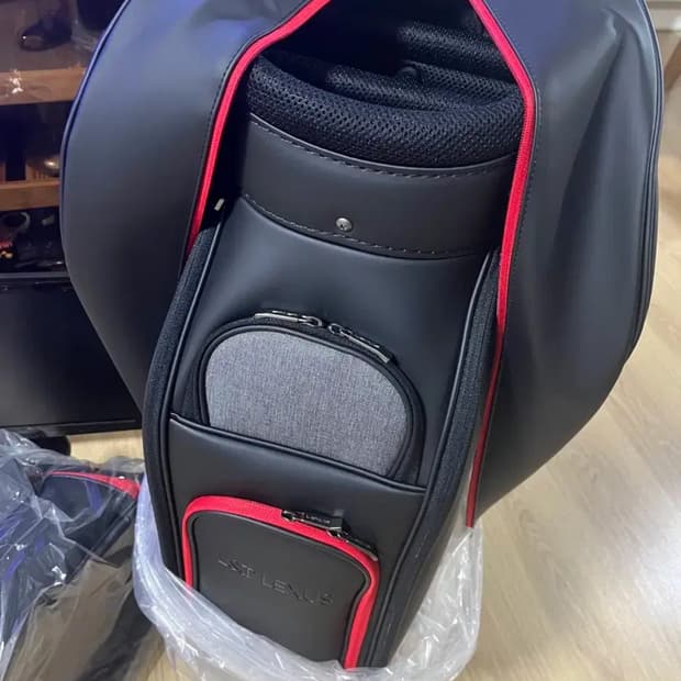 [새상품]렉서스 골프백+보스턴백 세트