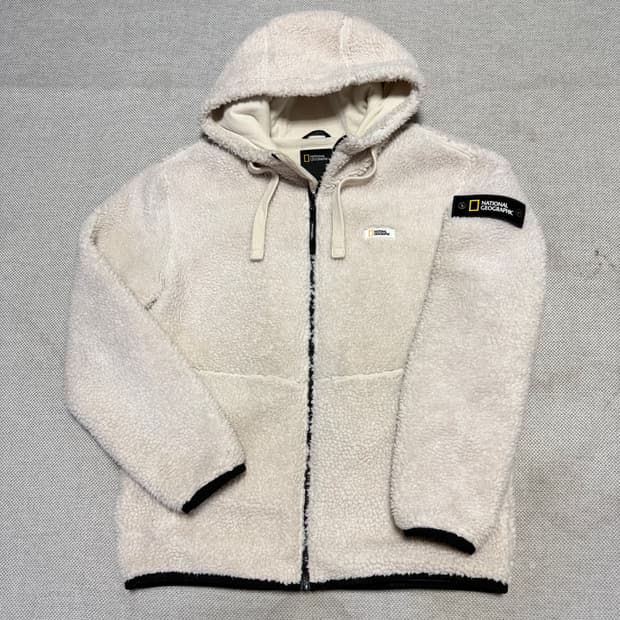 내셔널지오그래픽 뽀글이 후리스 후디