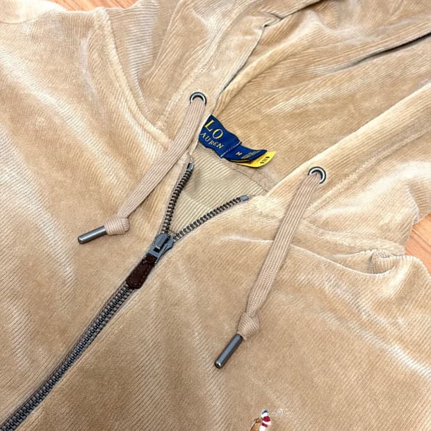 한정판) 폴로 코듀로이 후드집업 m