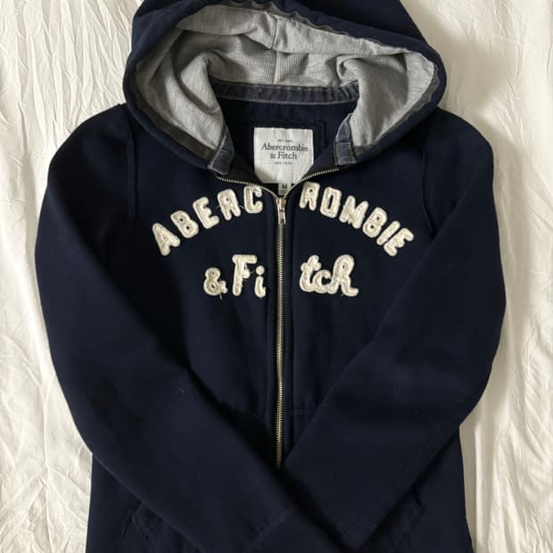 아베크롬비 후드집업 네이비