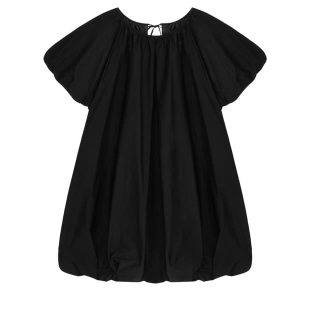 코스모스 볼륨 미니 드레스