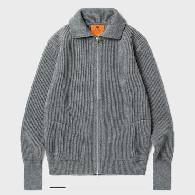 안데르센안데르센 니트집업 xxl