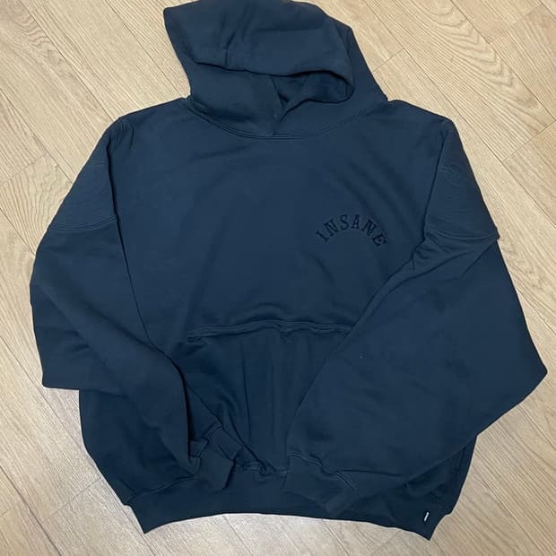 인세인 개러지 후드티 블랙(3)