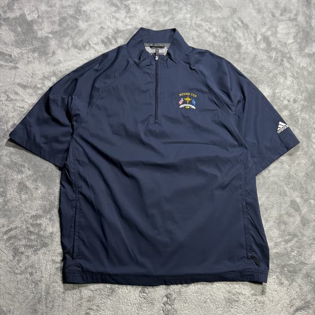 아디다스 라이더컵 발데라마 반팔 아노락 