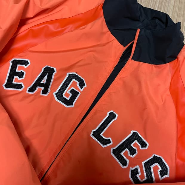 [XL] 한화이글스 리버시블 자켓 어센틱 가을점퍼 (선수실착)