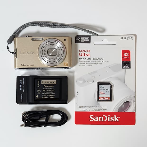 Panasonic LUMIX FX66 골드