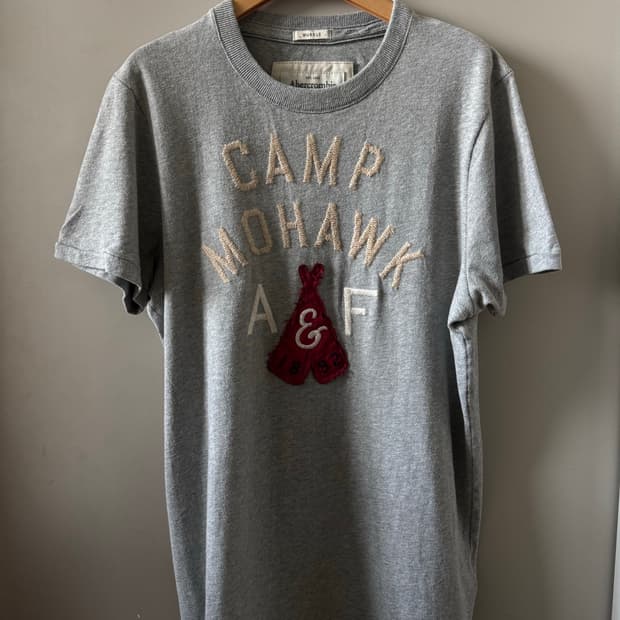 아베크롬비 Camp Mohawk 반팔티 m