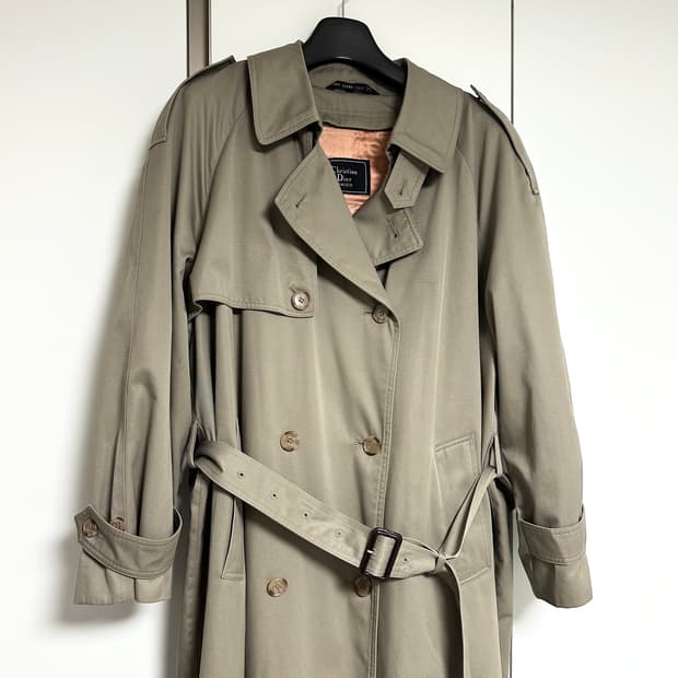 크리스찬 디올 무슈 트렌치 코트