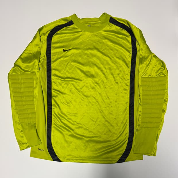 나이키 올드스쿨 기능성 형광 골키퍼 티셔츠 XL