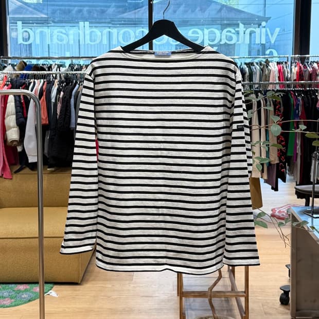 세인트 제임스 블랙 스트라이프 롱슬리브