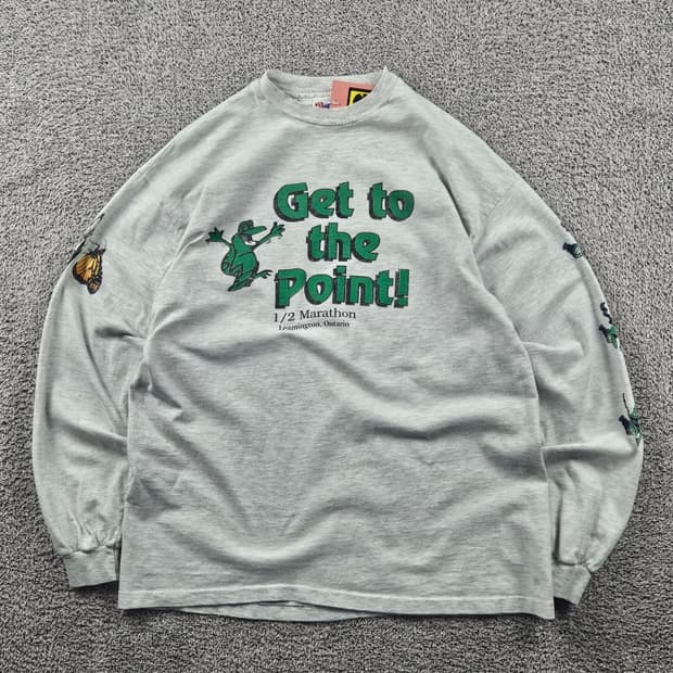 90's USA HANES 싱글스티치 롱슬리브 ( L ) / 11138