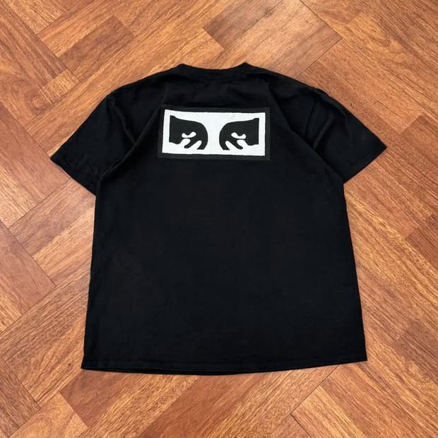 XL OBEY 오베이 빅로고 반팔 티셔츠 