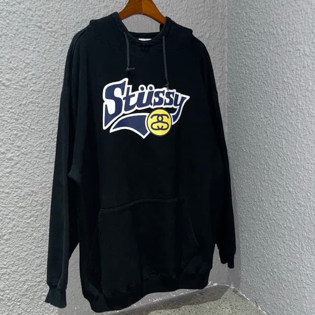 90s 스투시 화이트탭 ss링크 후드티