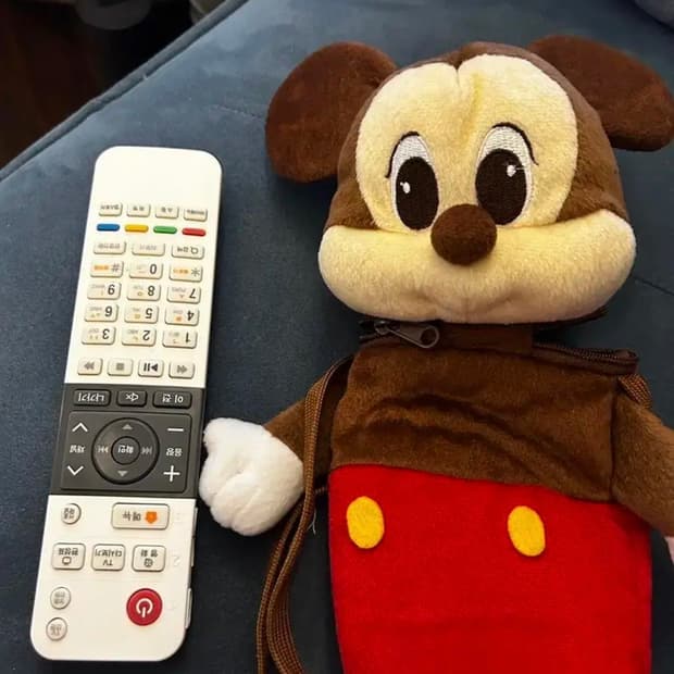 미키마우스 디즈니 빈티지 필통/미니포켓 목걸이 인형