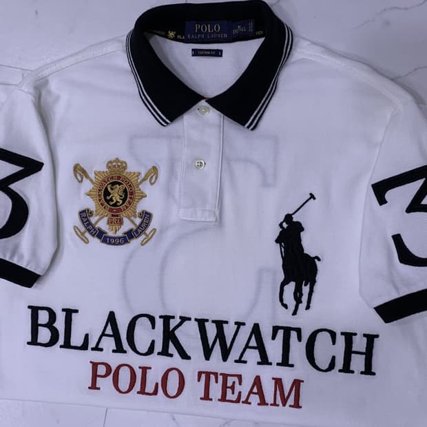 폴로 치프키프 한정판 블랙와치 폴로팀