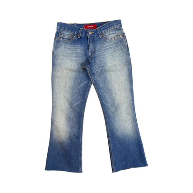 W-M) 리바이스 518 SUPERLOW 부츠컷 데님 팬츠 BD-24