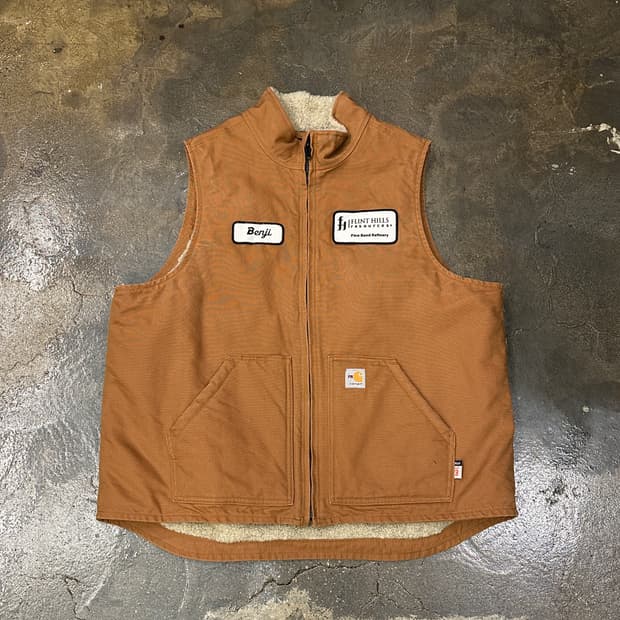 칼하트 FR 워크베스트 조끼 XL